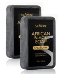 100g-AFRICAN-BLACK-SOAP-Shea-Butter-Bar-Moisturizing-Acne-Treatment-Cleanser-for-Clear-Skin-Care-Deep