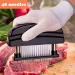 48-Blades-Needle-Meat-Tenderizer-Stainless-Steel-Knife-Meat-Beaf-Steak-Mallet-Meat-Tenderizer-Hammer-Pounder