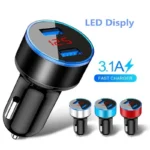 Car-Charger-LCD-Smart-Charge-Dual-USB-Mobile-Phone-LED-Car-Charger-For-Huawei-Xiaomi-Samsung