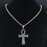 Egyptian-Ankh-Cross-Key-Of-Life-Necklaces-for-Women-Men-Stainless-Steel-Mythology-Chain-Necklace-Jewelry