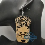 Free-shipping-Newest-Afro-Natural-Hair-wooden-earrings