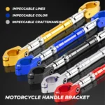 Motorcycle-Handlebar-Handle-Grip-Adjustable-Crossbar-Balance-Bracket-Regulator-Steering-Wheel-Reinforcing-22mm-Replacement