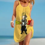 Sleeveless-Sling-Beach-Dress-Summer-Elegant-Dresses-for-Women-2023-Sexy-Vegeta-Dragon-Ball-Z-Goku